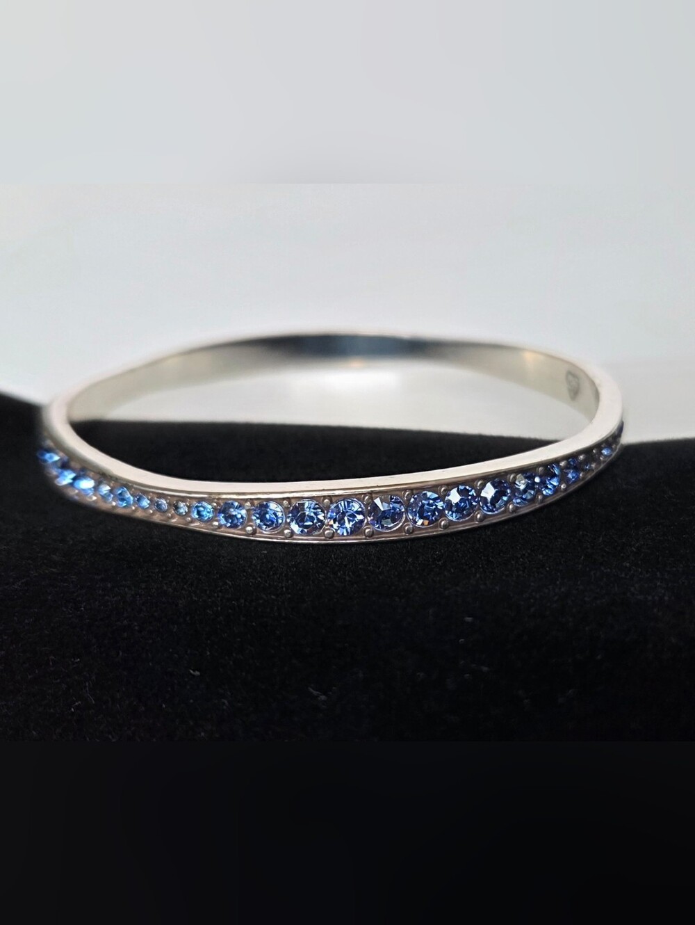 Brighton Light Hearted Crystal Bangle - Picture 4 of 9